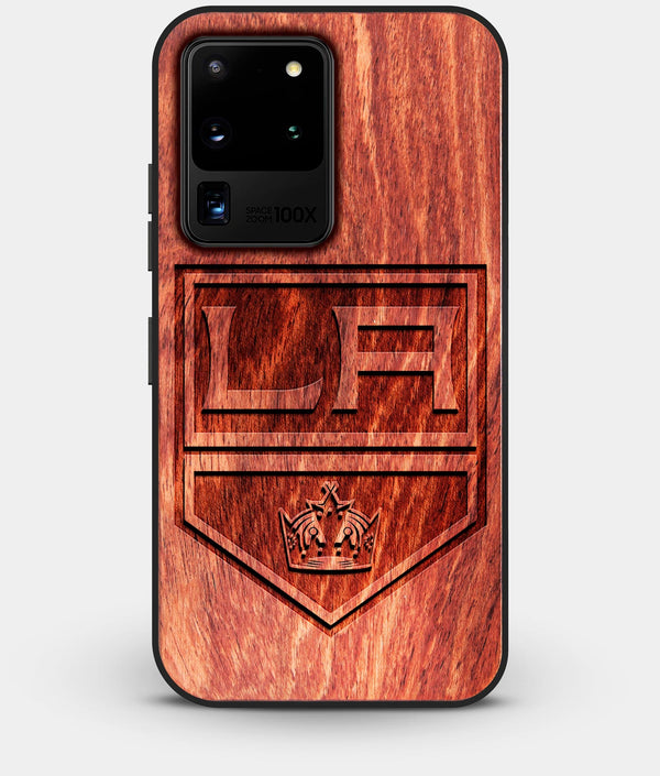 Best Custom Engraved Wood Los Angeles Kings Galaxy S20 Ultra Case - Engraved In Nature