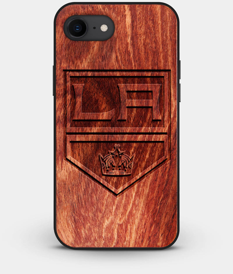 Best Custom Engraved Wood Los Angeles Kings iPhone 7 Case - Engraved In Nature