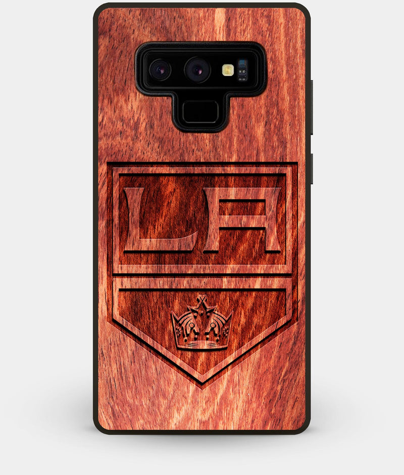 Best Custom Engraved Wood Los Angeles Kings Note 9 Case - Engraved In Nature