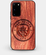 Best Wood Manchester City F.C. Galaxy S20 FE Case - Custom Engraved Cover - Engraved In Nature