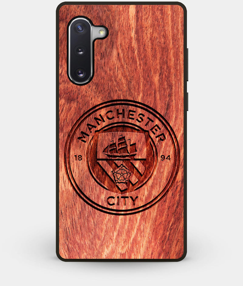 Best Custom Engraved Wood Manchester City F.C. Note 10 Case - Engraved In Nature