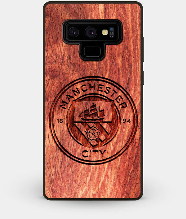 Best Custom Engraved Wood Manchester City F.C. Note 9 Case - Engraved In Nature