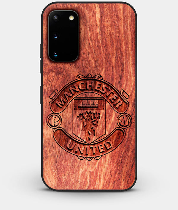 Best Wood Manchester United F.C. Galaxy S20 FE Case - Custom Engraved Cover - Engraved In Nature