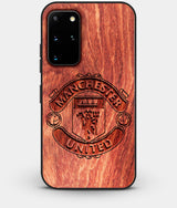 Best Custom Engraved Wood Manchester United F.C. Galaxy S20 Plus Case - Engraved In Nature