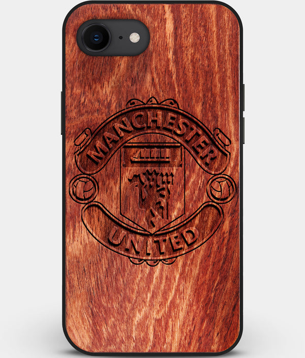 Best Custom Engraved Wood Manchester United F.C. iPhone SE Case - Engraved In Nature