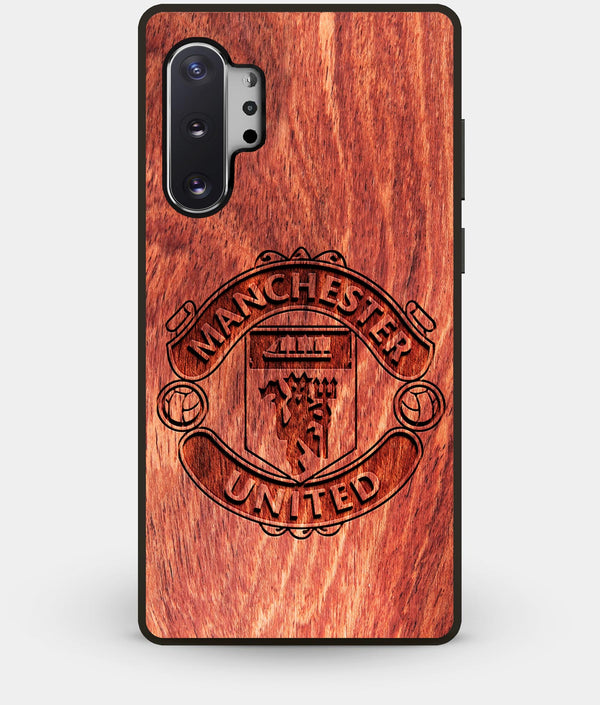 Best Custom Engraved Wood Manchester United F.C. Note 10 Plus Case - Engraved In Nature