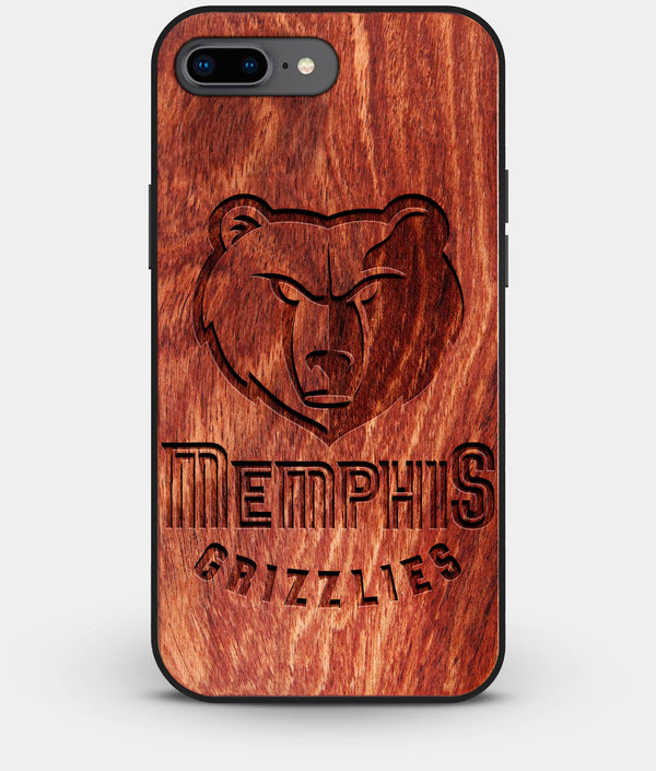 Best Custom Engraved Wood Memphis Grizzlies iPhone 7 Plus Case - Engraved In Nature