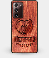 Best Custom Engraved Wood Memphis Grizzlies Note 20 Case - Engraved In Nature