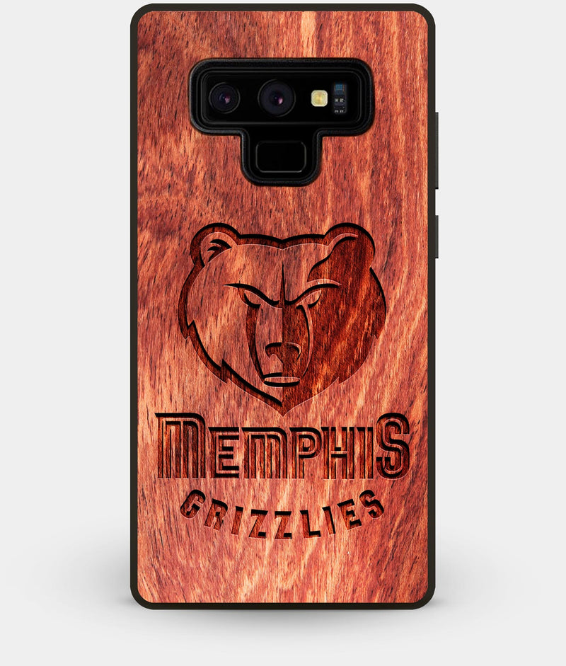 Best Custom Engraved Wood Memphis Grizzlies Note 9 Case - Engraved In Nature