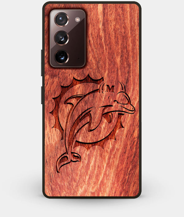 Best Custom Engraved Wood Miami Dolphins Note 20 Case - Engraved In Nature
