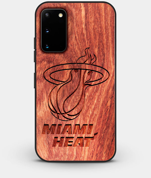 Best Wood Miami Heat Galaxy S20 FE Case - Custom Engraved Cover - Engraved In Nature