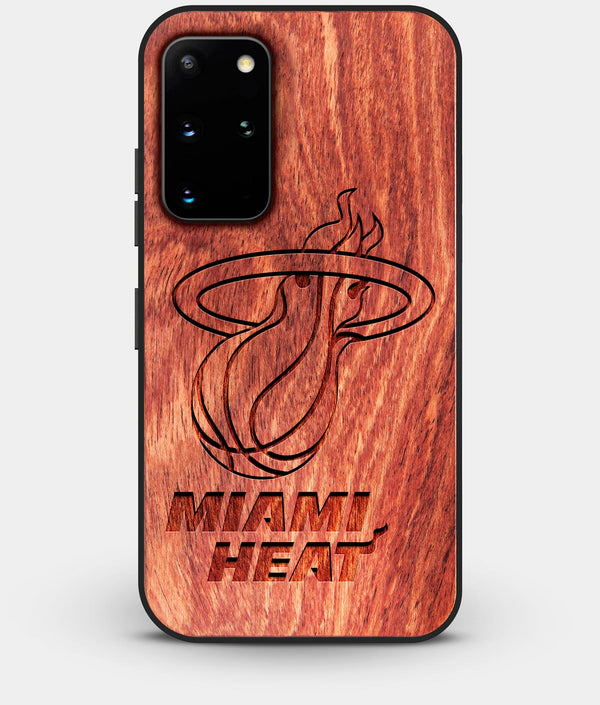Best Custom Engraved Wood Miami Heat Galaxy S20 Plus Case - Engraved In Nature