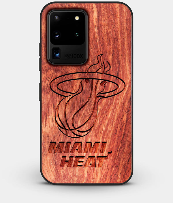 Best Custom Engraved Wood Miami Heat Galaxy S20 Ultra Case - Engraved In Nature
