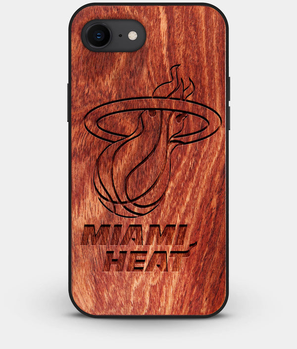 Best Custom Engraved Wood Miami Heat iPhone 7 Case - Engraved In Nature
