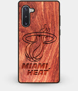 Best Custom Engraved Wood Miami Heat Note 10 Case - Engraved In Nature
