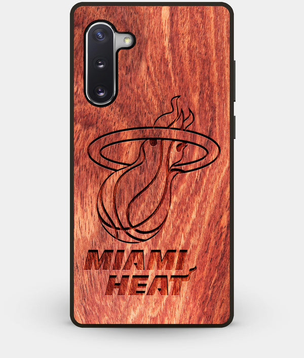 Best Custom Engraved Wood Miami Heat Note 10 Case - Engraved In Nature
