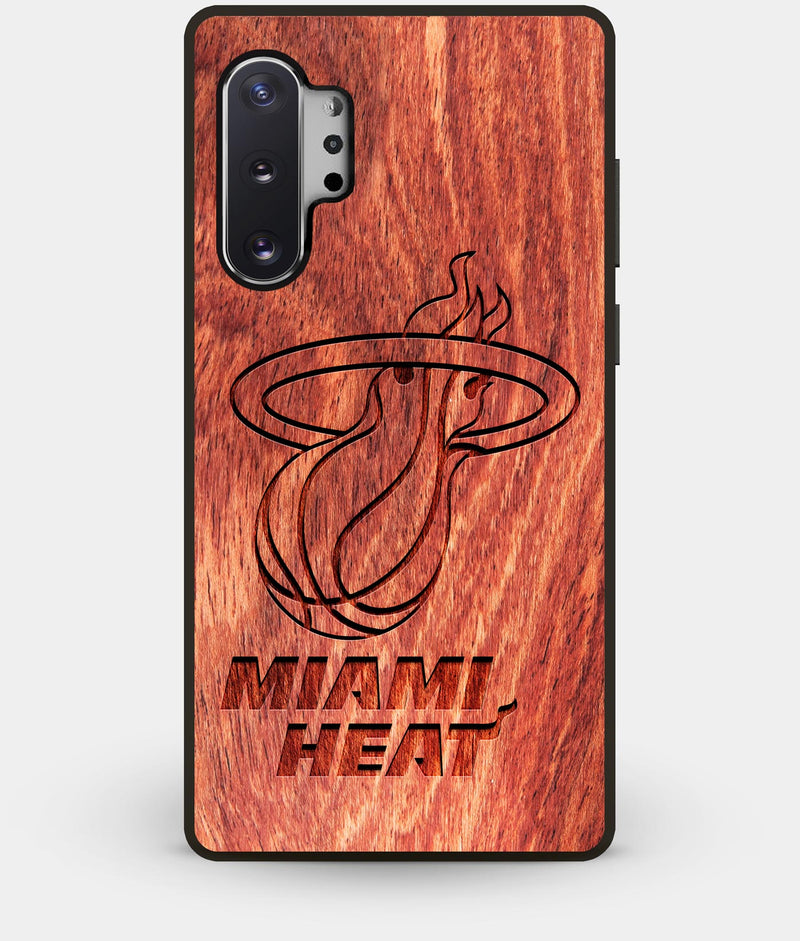 Best Custom Engraved Wood Miami Heat Note 10 Plus Case - Engraved In Nature