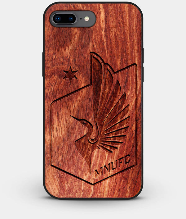 Best Custom Engraved Wood Minnesota United FC iPhone 7 Plus Case - Engraved In Nature