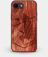 Best Custom Engraved Wood Minnesota United FC iPhone 8 Case - Engraved In Nature