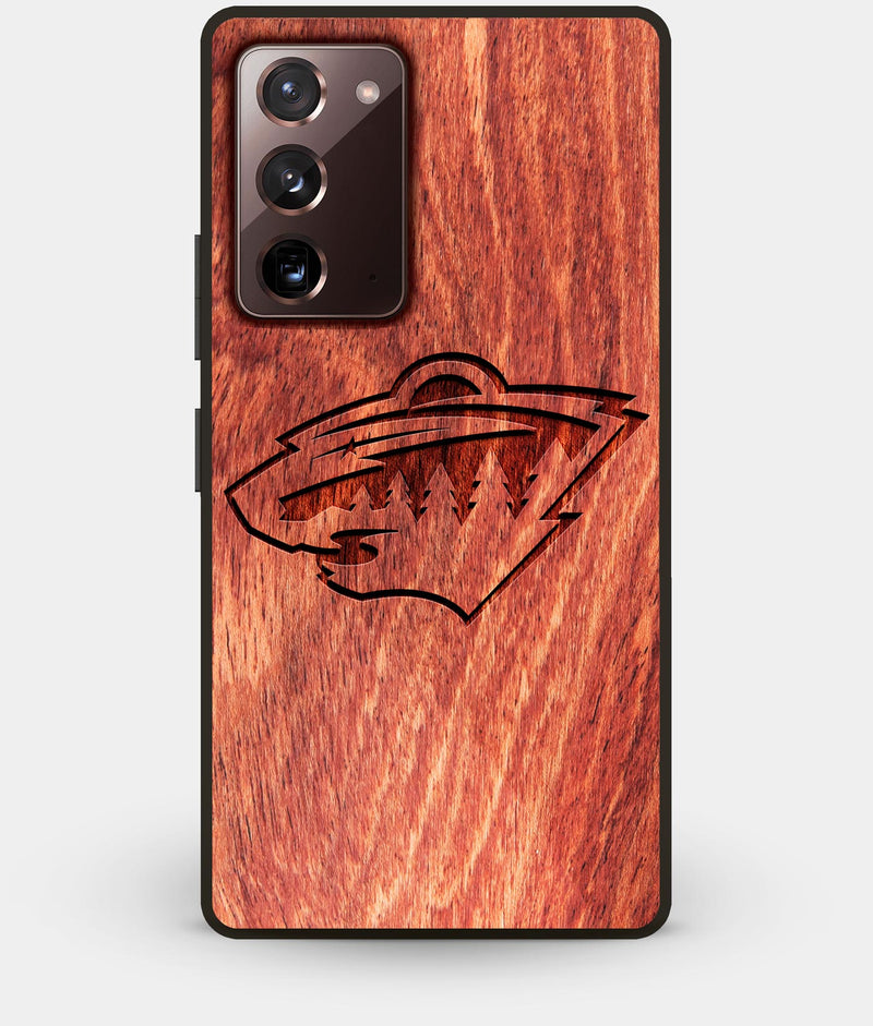 Best Custom Engraved Wood Minnesota Wild Note 20 Case - Engraved In Nature