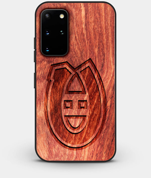 Best Custom Engraved Wood Montreal Canadiens Galaxy S20 Plus Case - Engraved In Nature