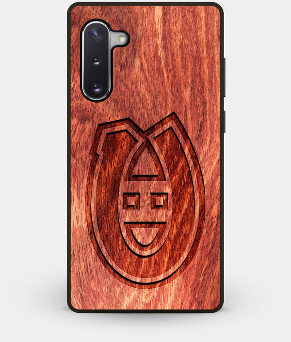 Best Custom Engraved Wood Montreal Canadiens Note 10 Case - Engraved In Nature