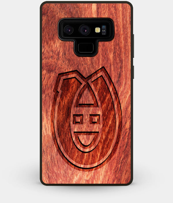 Best Custom Engraved Wood Montreal Canadiens Note 9 Case - Engraved In Nature
