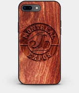 Best Custom Engraved Wood Montreal Expos iPhone 7 Plus Case - Engraved In Nature
