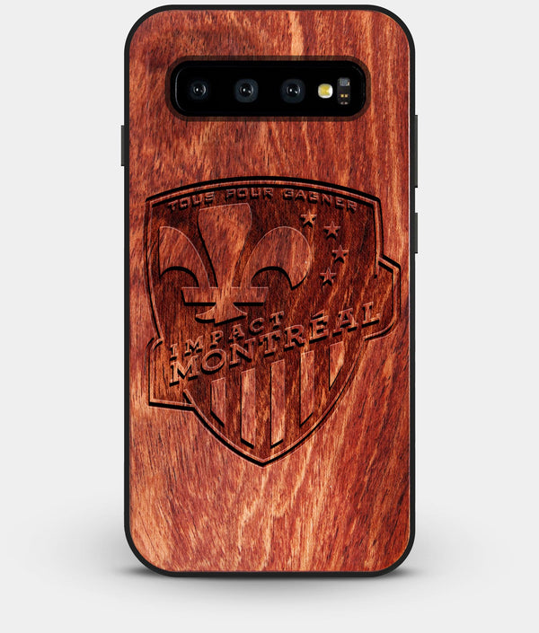 Best Custom Engraved Wood Montreal Impact Galaxy S10 Plus Case - Engraved In Nature