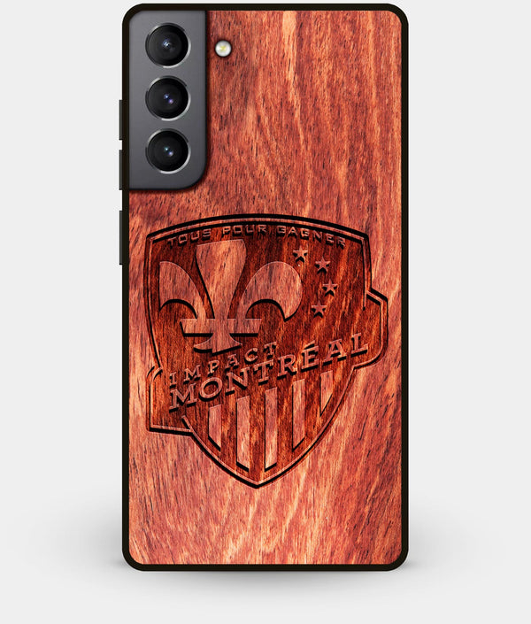 Best Wood Montreal Impact Galaxy S21 Plus Case - Custom Engraved Cover - Engraved In Nature