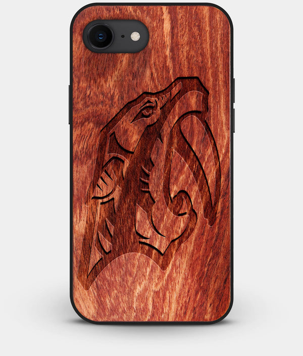 Best Custom Engraved Wood Nashville Predators iPhone 7 Case - Engraved In Nature