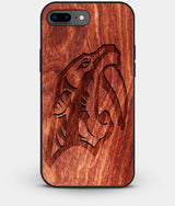 Best Custom Engraved Wood Nashville Predators iPhone 7 Plus Case - Engraved In Nature