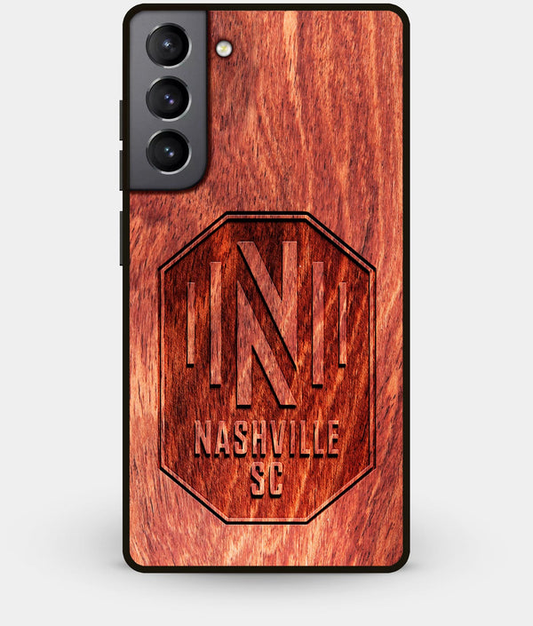 Best Wood Nashville SC Galaxy S21 Case - Custom Engraved Cover - Engraved In Nature
