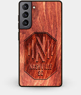 Best Wood Nashville SC Galaxy S21 Plus Case - Custom Engraved Cover - Engraved In Nature