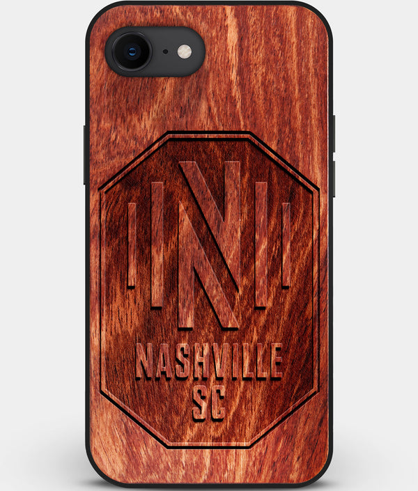 Best Custom Engraved Wood Nashville SC iPhone SE Case - Engraved In Nature