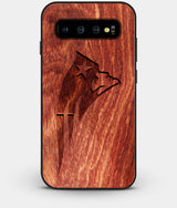 Best Custom Engraved Wood New England Patriots Galaxy S10 Case - Engraved In Nature