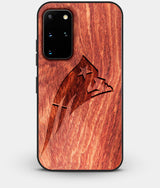 Best Custom Engraved Wood New England Patriots Galaxy S20 Plus Case - Engraved In Nature