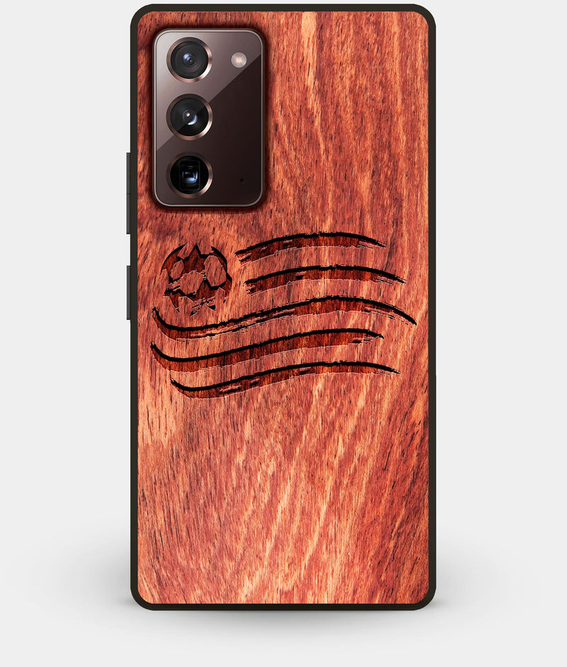 Best Custom Engraved Wood New England Revolution Note 20 Case - Engraved In Nature
