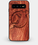 Best Custom Engraved Wood New Jersey Devils Galaxy S10 Case - Engraved In Nature