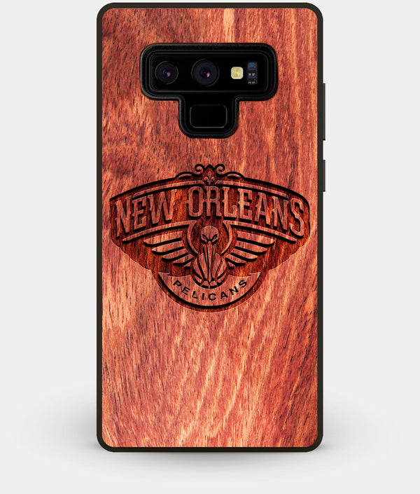 Best Custom Engraved Wood New Orleans Pelicans Note 9 Case - Engraved In Nature