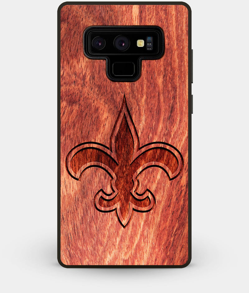 Best Custom Engraved Wood New Orleans Saints Note 9 Case - Engraved In Nature