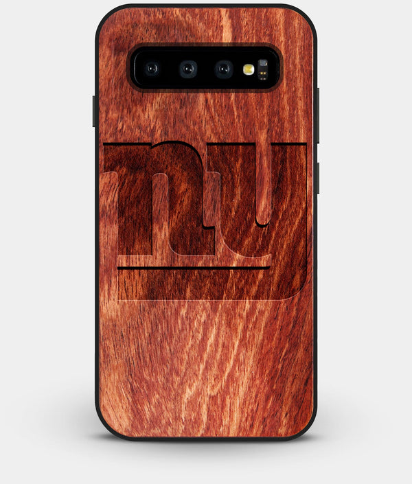 Best Custom Engraved Wood New York Giants Galaxy S10 Case - Engraved In Nature