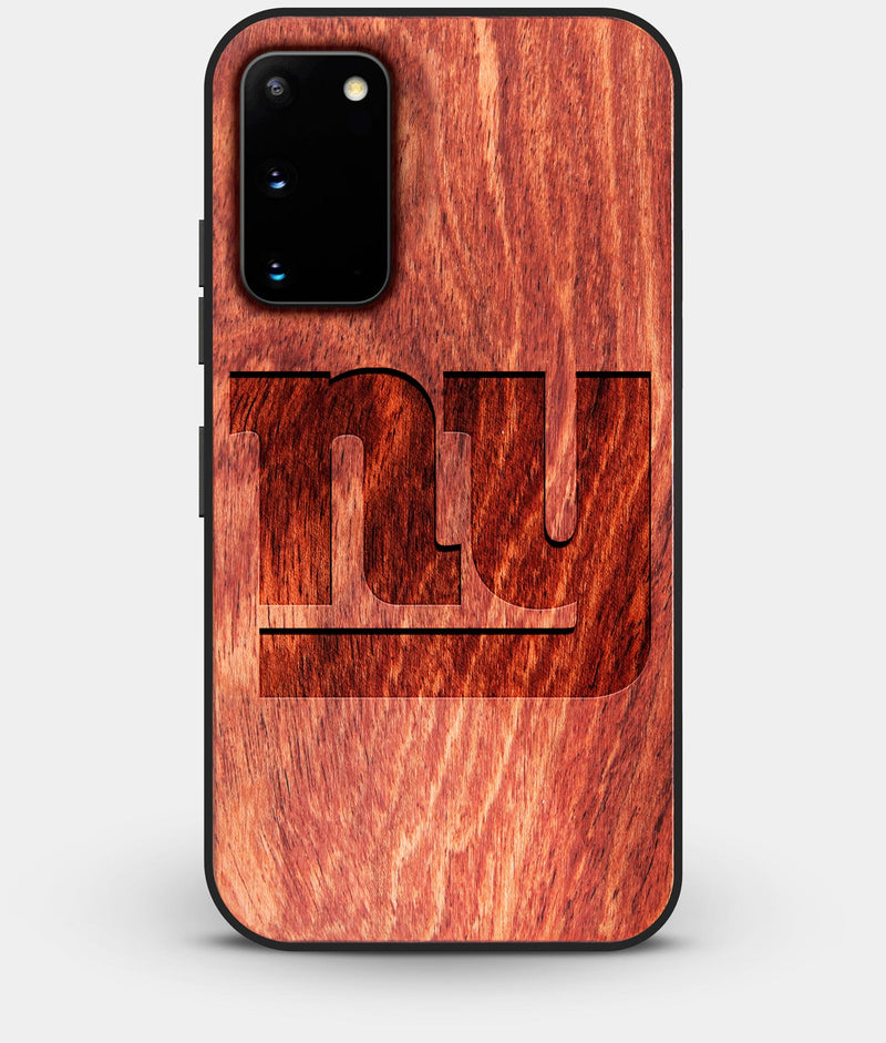 Best Wood New York Giants Galaxy S20 FE Case - Custom Engraved Cover - Engraved In Nature