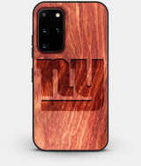 Best Custom Engraved Wood New York Giants Galaxy S20 Plus Case - Engraved In Nature