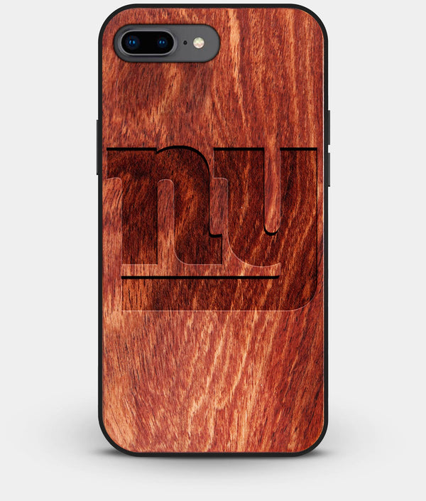 Best Custom Engraved Wood New York Giants iPhone 8 Plus Case - Engraved In Nature