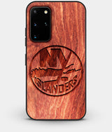 Best Custom Engraved Wood New York Islanders Galaxy S20 Plus Case - Engraved In Nature