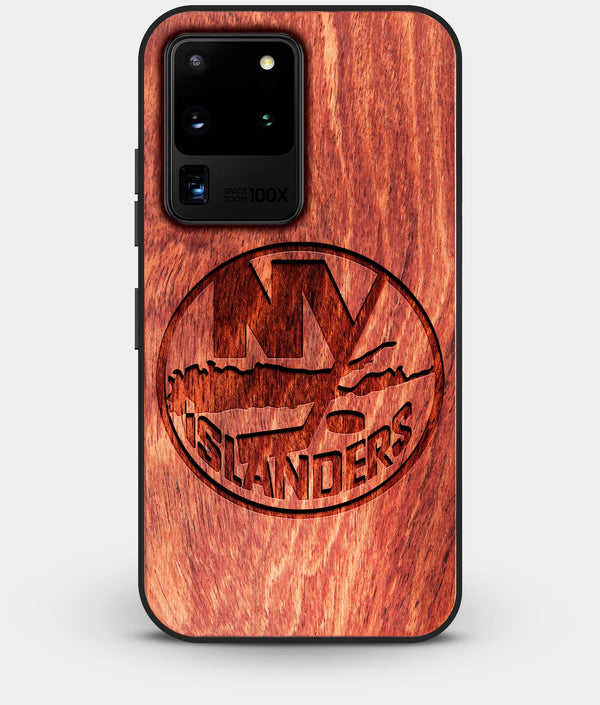 Best Custom Engraved Wood New York Islanders Galaxy S20 Ultra Case - Engraved In Nature