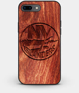 Best Custom Engraved Wood New York Islanders iPhone 8 Plus Case - Engraved In Nature