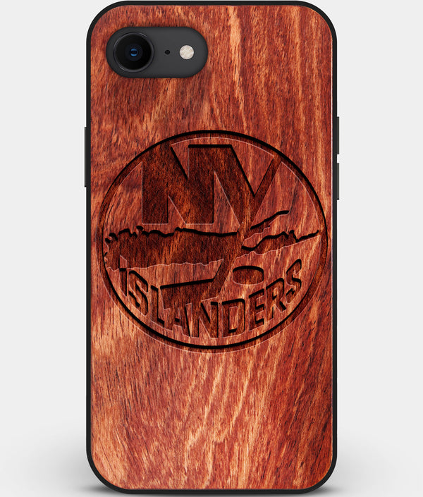 Best Custom Engraved Wood New York Islanders iPhone SE Case - Engraved In Nature