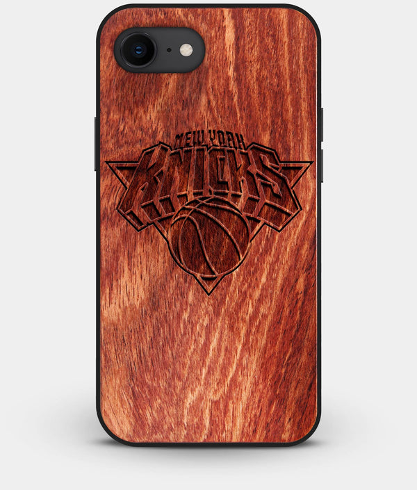 Best Custom Engraved Wood New York Knicks iPhone 7 Case - Engraved In Nature